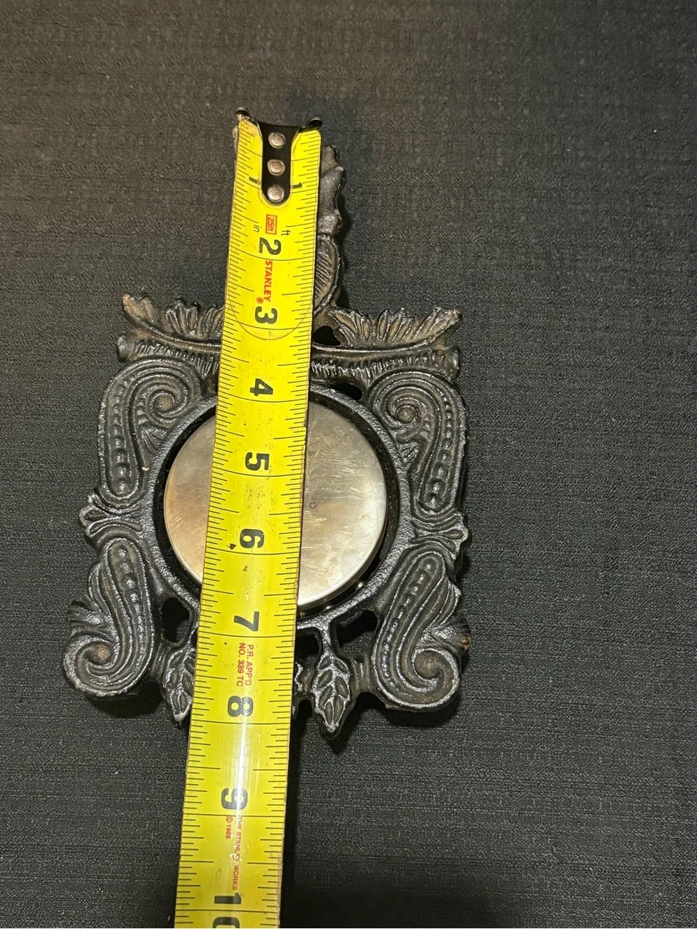 Vintage Black Cast Iron WILLIAMSBURG Food Warmer Model 1700 Electric Trivet